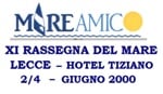 Programma ufficiale XI Rassegna del Mare – Lecce – 2 – 4  giugno 2000